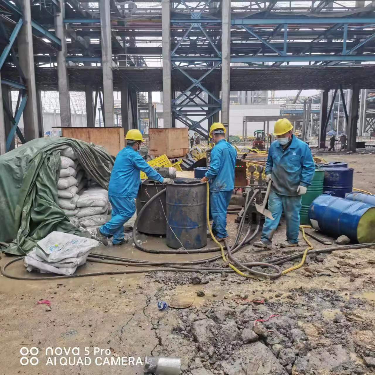 宣城设备基础下沉沉降注浆加固施工